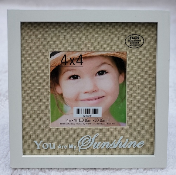 "You Are My Sunshine" 4x4 Picture Frame